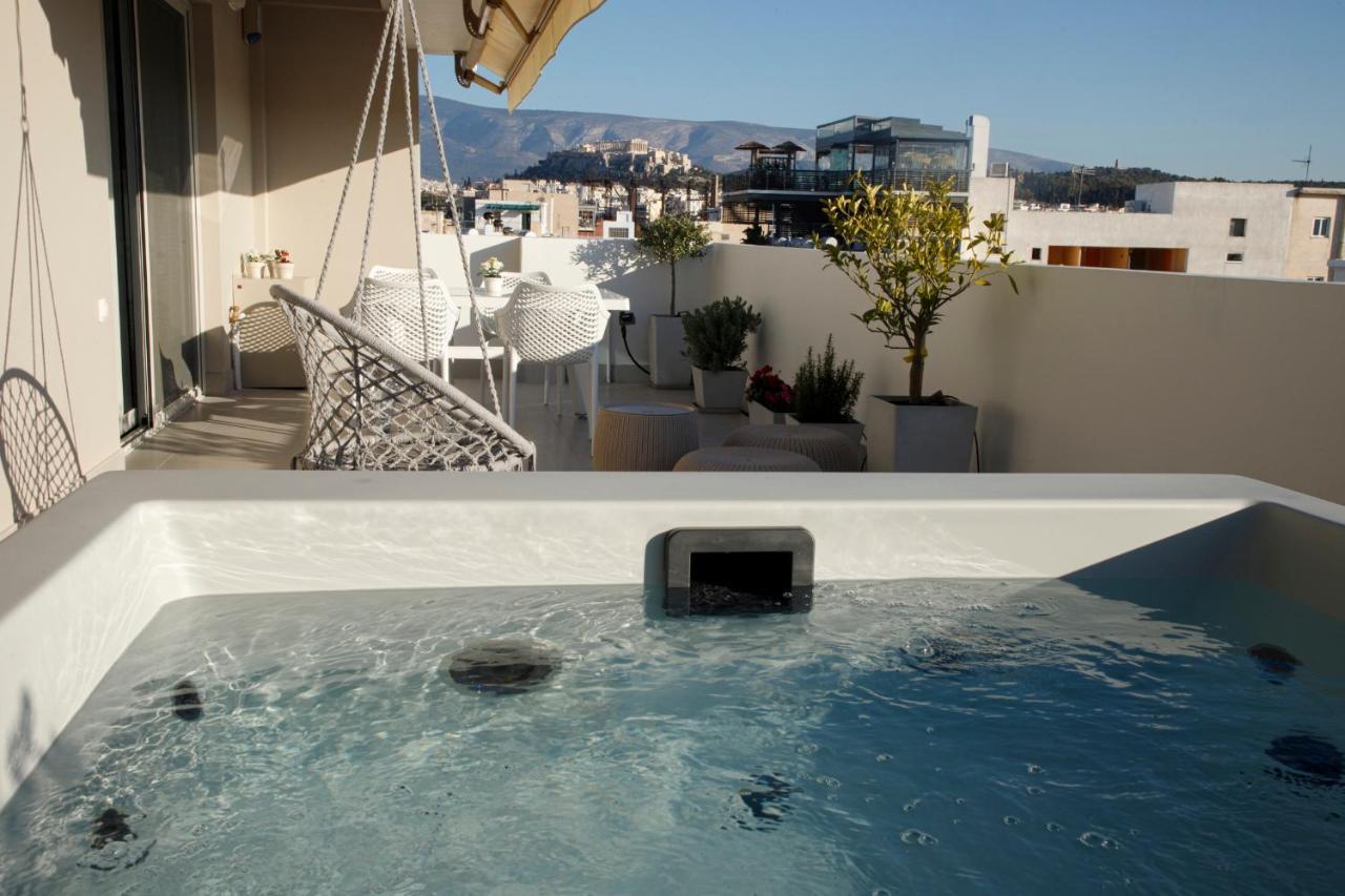 Acropolis View Penthouse With Outdoor Spa *